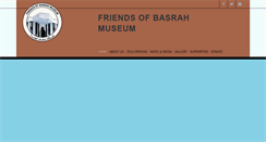 Desktop Screenshot of friendsofbasrahmuseum.org.uk